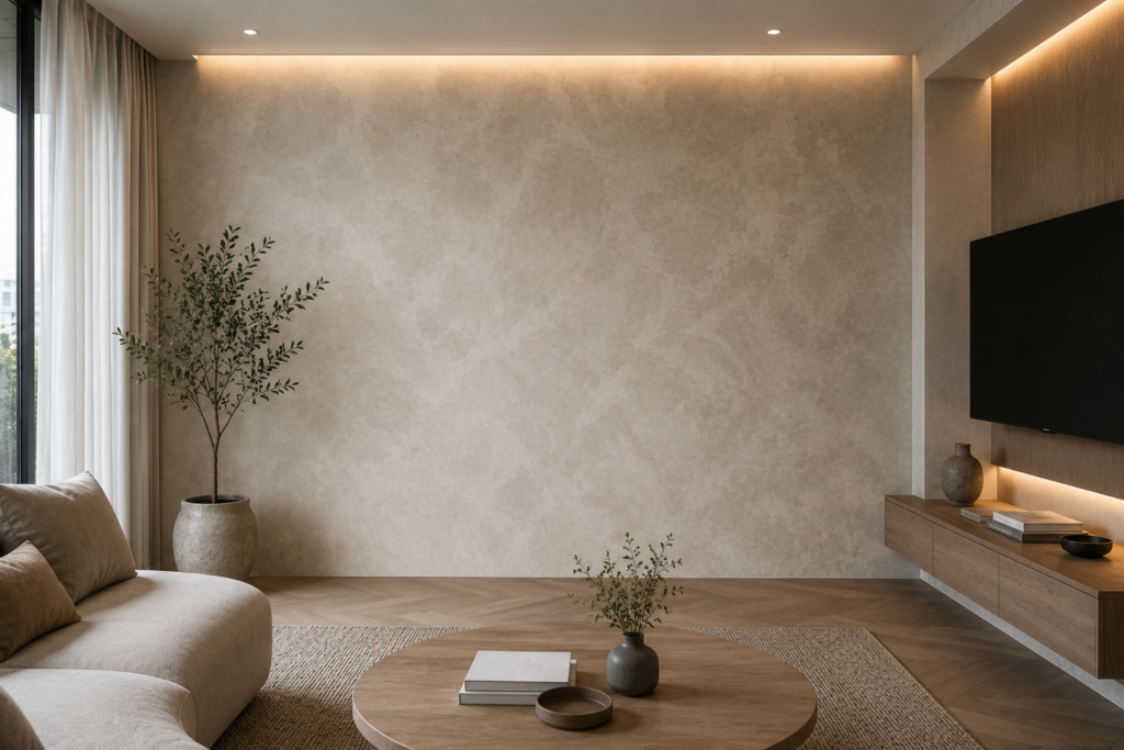 Lime wash cream in ohuse